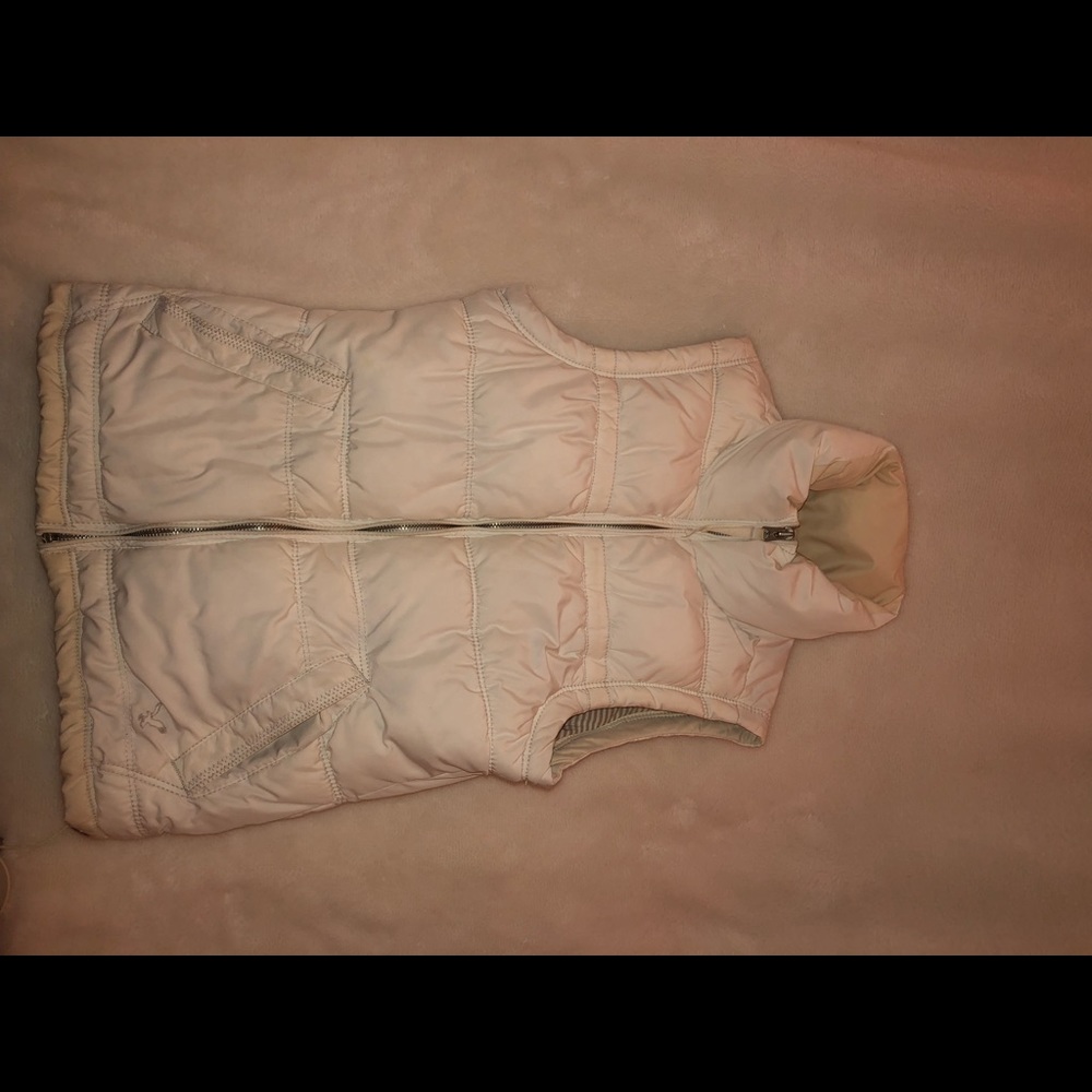 American Eagle White Vest